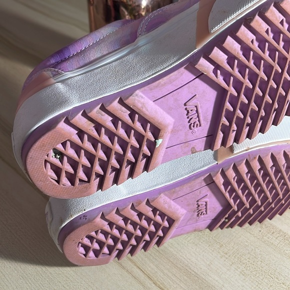 Rare Platform vans lilac purple pink wave stacked sneakers - Picture 5 of 8